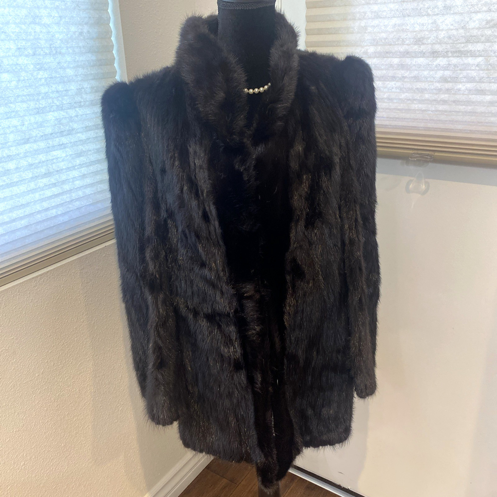 Glamorous Vintage Dion Furs Black Mink Coat Glamorous Vintage Dion Furs Black Mink Coat