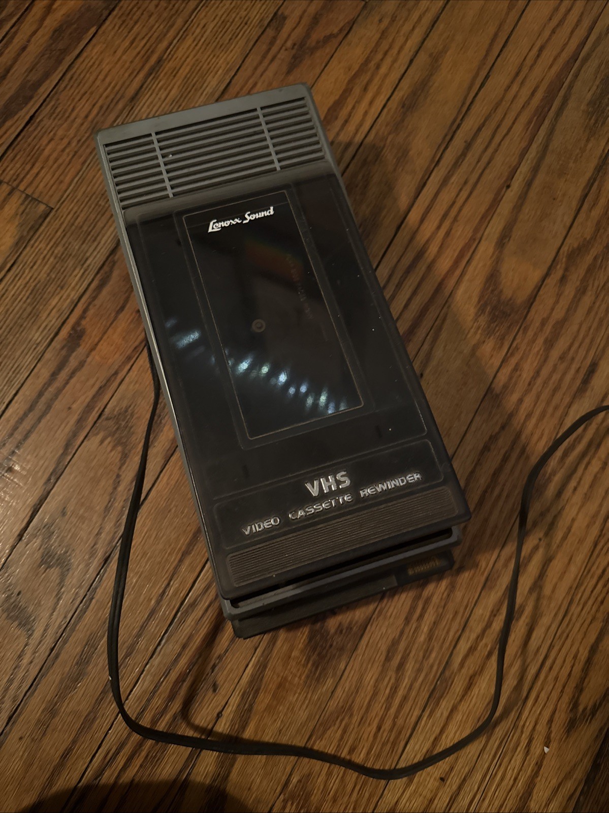 Vintage Lenox Sound VHS Cassette Black Rewinder ACR-659A Tested Works Vintage Lenox Sound VHS Cassette Black Rewinder ACR-659A Tested Works