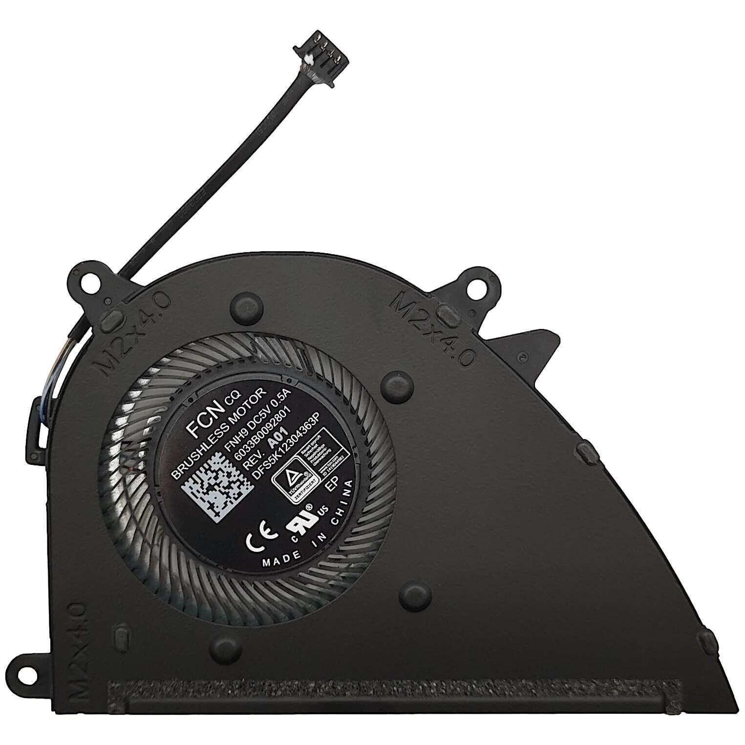HP 17-cn3077nr 17-cn3403nr 17-cn3003dx 17-cn3019nr 17-cn3123nr CPU Cooling Fan HP 17-cn3077nr 17-cn3403nr 17-cn3003dx 17-cn3019nr 17-cn3123nr CPU Cooling Fan
