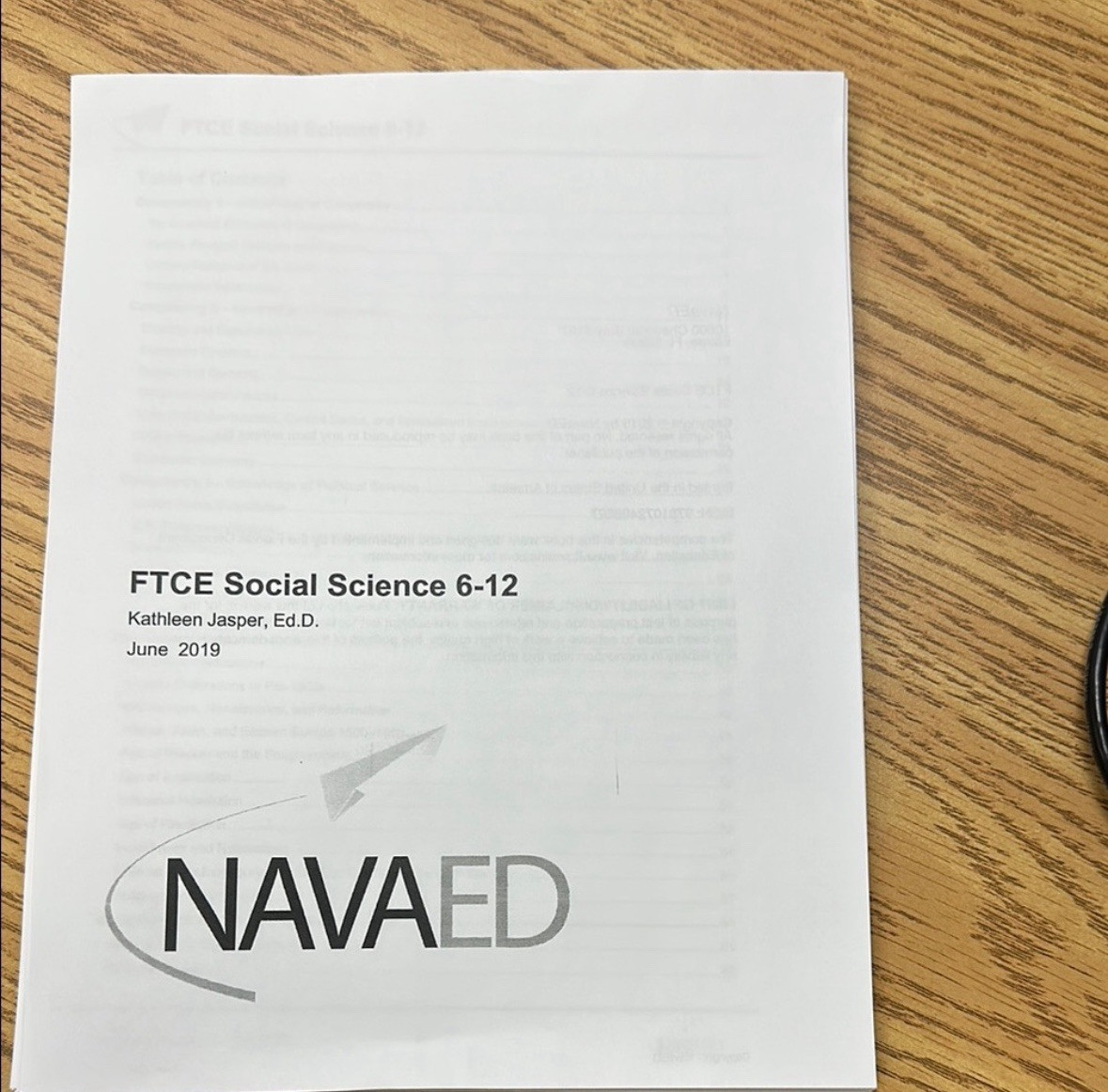 FTCE Social Science 6-12 FTCE Social Science 6-12