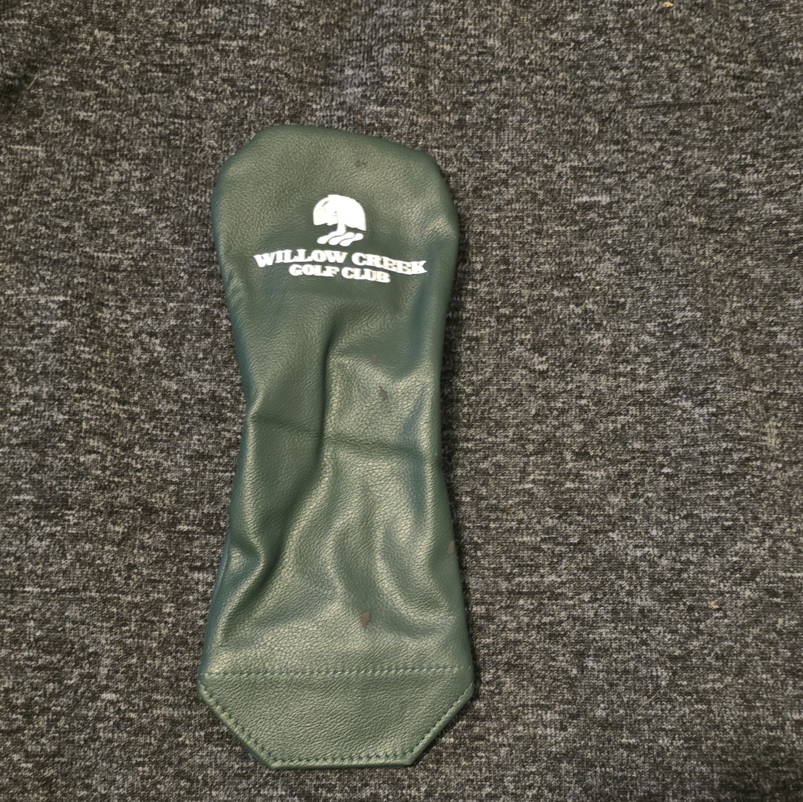 Willow Creek Golf Club Green Wood Headcover Golf Head Cover (1) Willow Creek Golf Club Green Wood Headcover Golf Head Cover (1)
