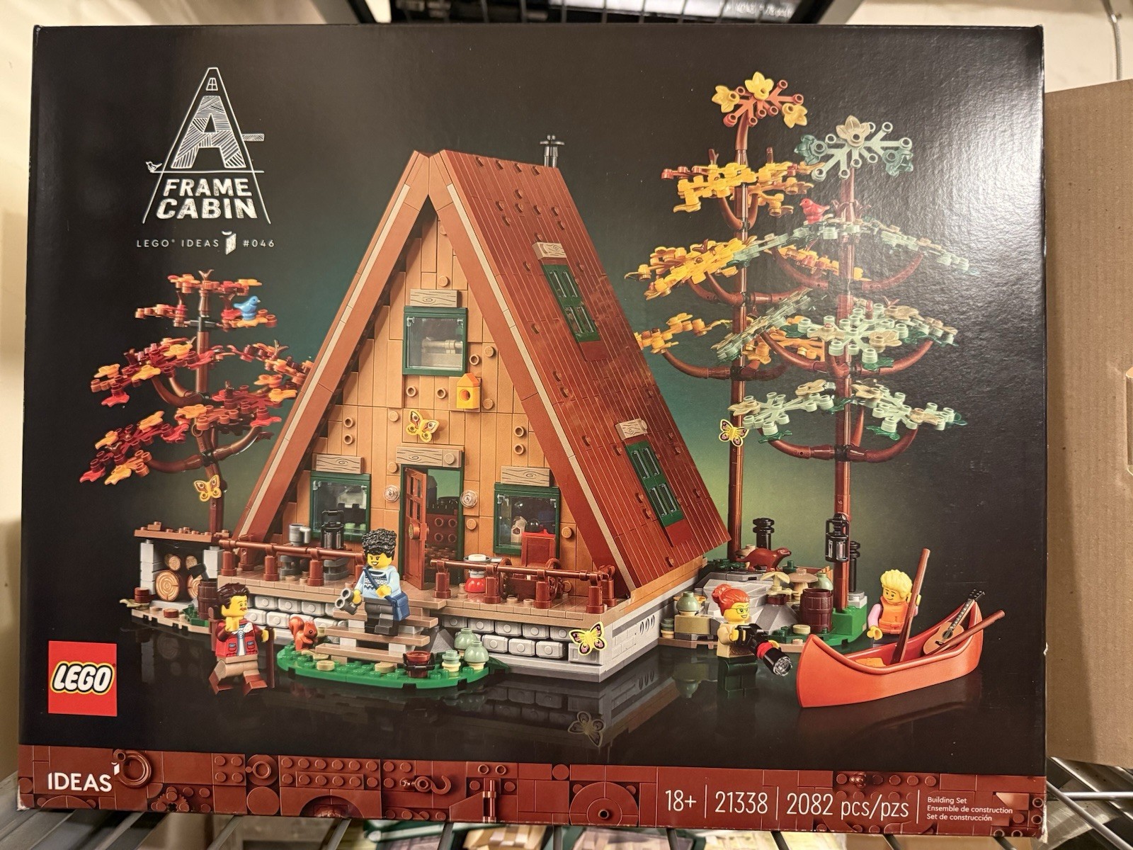 LEGO Ideas: A-Frame Cabin (21338)