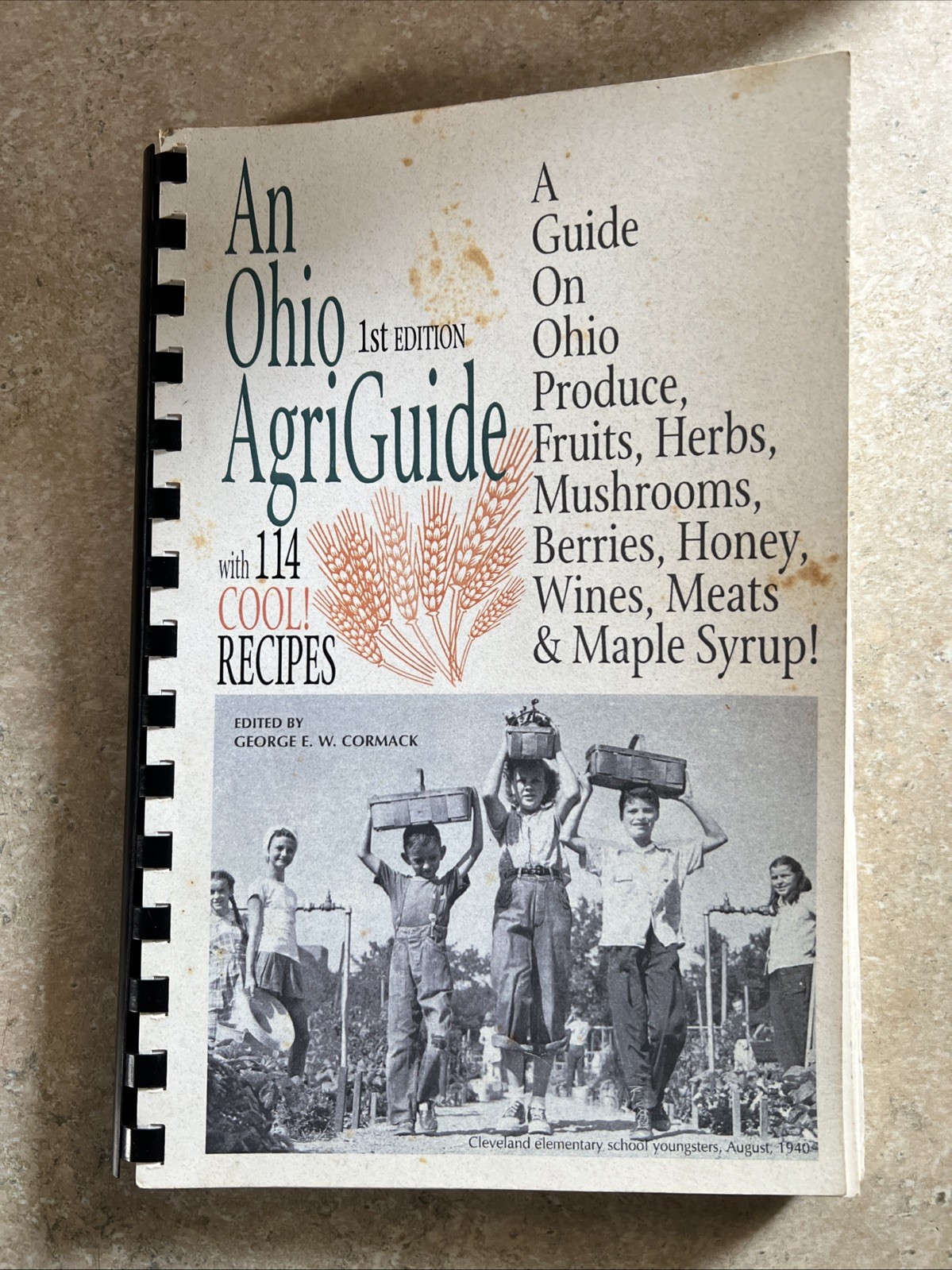 An Ohio Agriguide W 114 Cool Recipes George E W Cormick Vintage Cookbook An Ohio Agriguide W 114 Cool Recipes George E W Cormick Vintage Cookbook