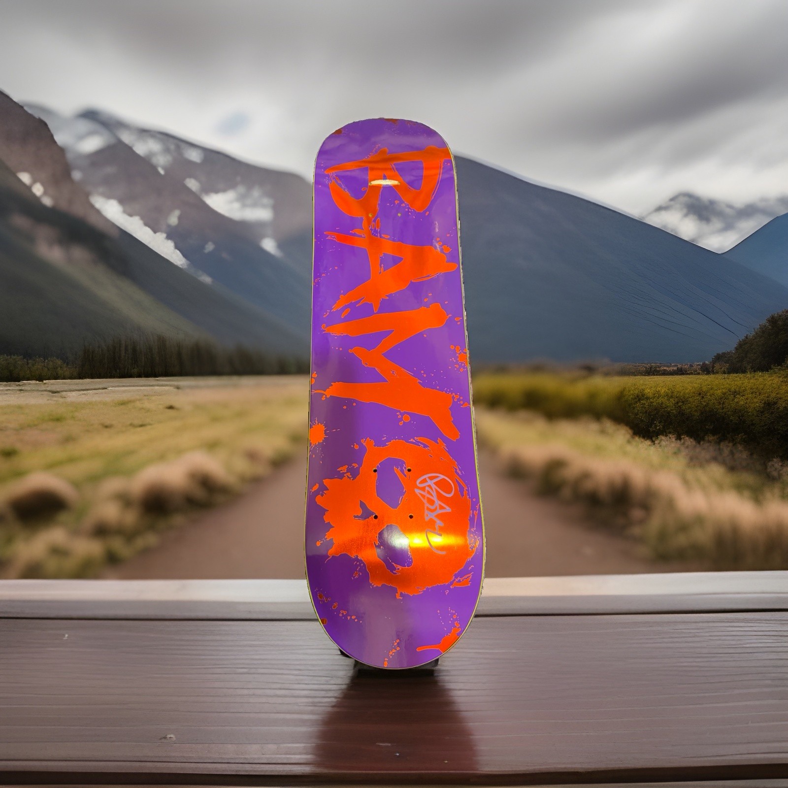 zero bam margera signed deck zero bam margera signed deck