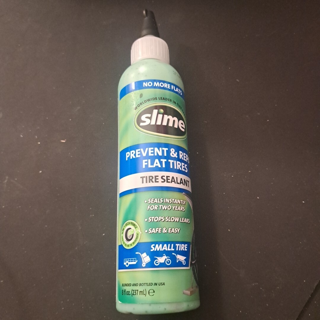 Slime 10007 Super Duty Prevent and Repair Tubeless Small All Tire Sealant 8 oz.