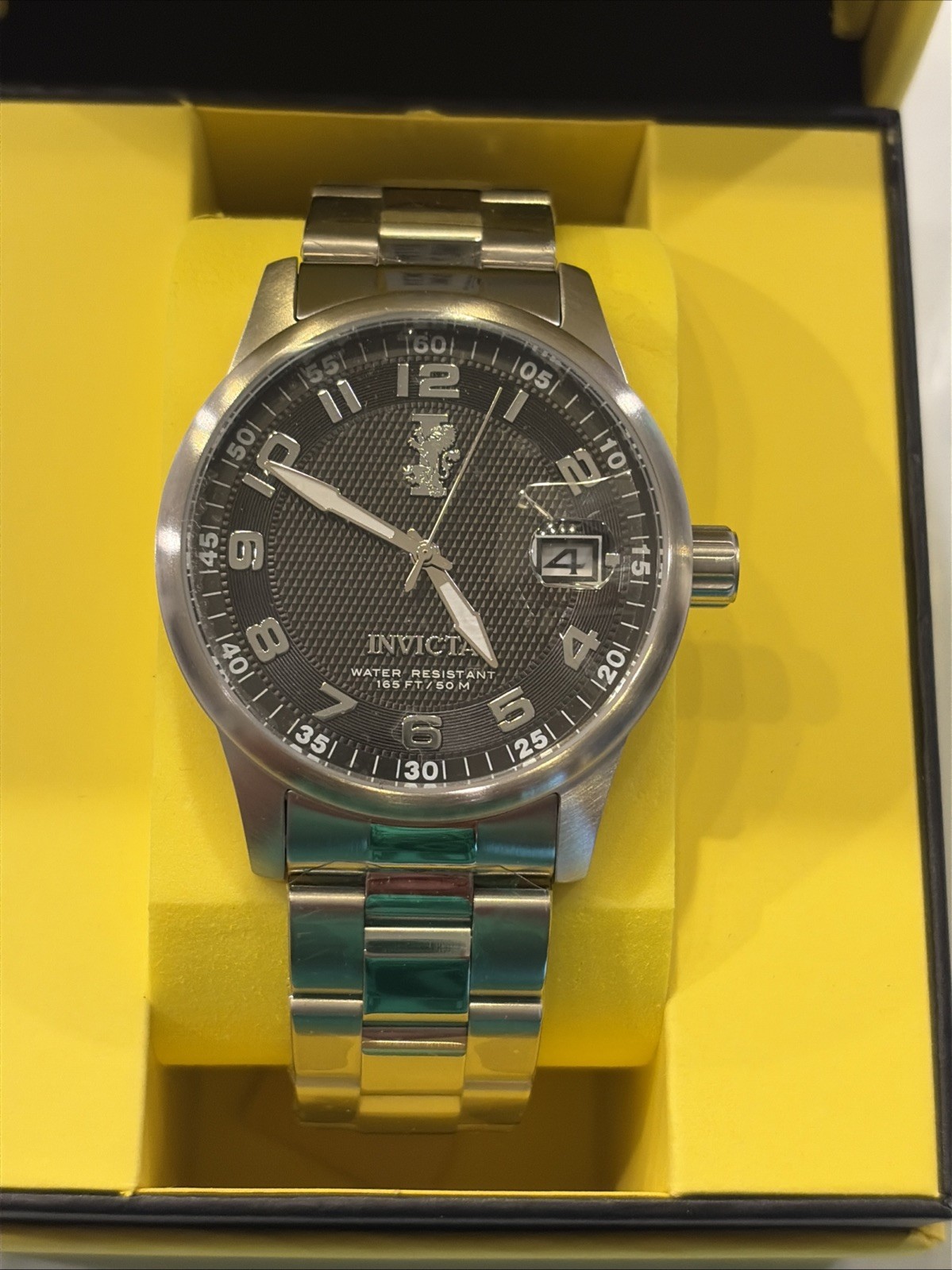 Invicta 15258 Men\'s Quartz 44mm Watch Stainless Steel 50M WR New Battery Invicta 15258 Men\'s Quartz 44mm Watch Stainless Steel 50M WR New Battery