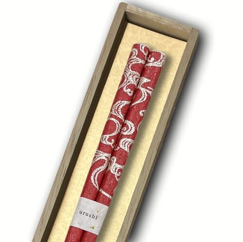 Hashimoto Kosaku Lacquerware Shop's Silver Wave Wajima Urushi Chopsticks Dry