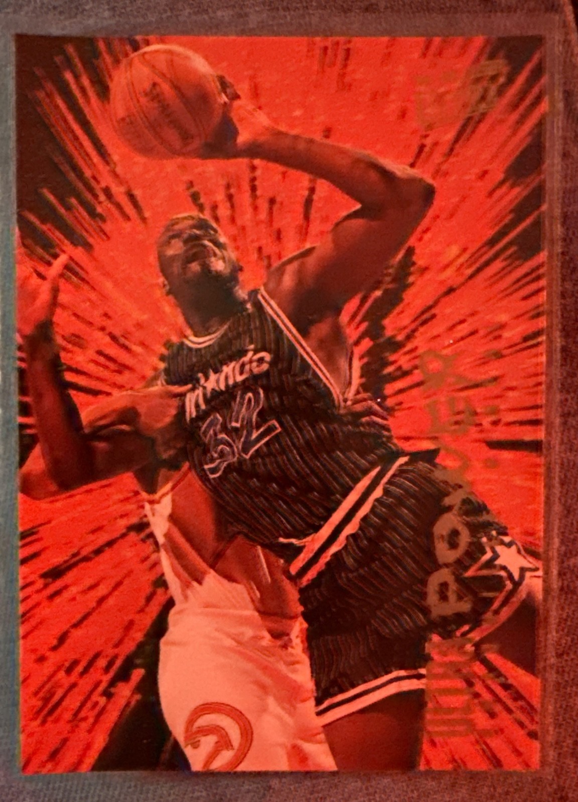 1994-95 Fleer Ultra - Ultra Power Shaquille O'Neal #8 1994-95 Fleer Ultra - Ultra Power Shaquille O'Neal #8