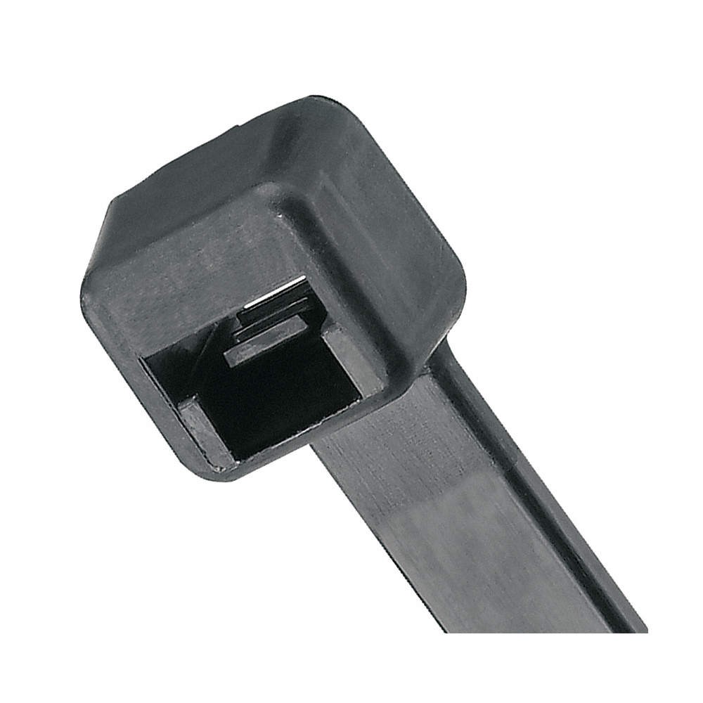 PANDUIT PLT4S-M0 Cable Tie,14.5 in,Black,PK1000 21F292