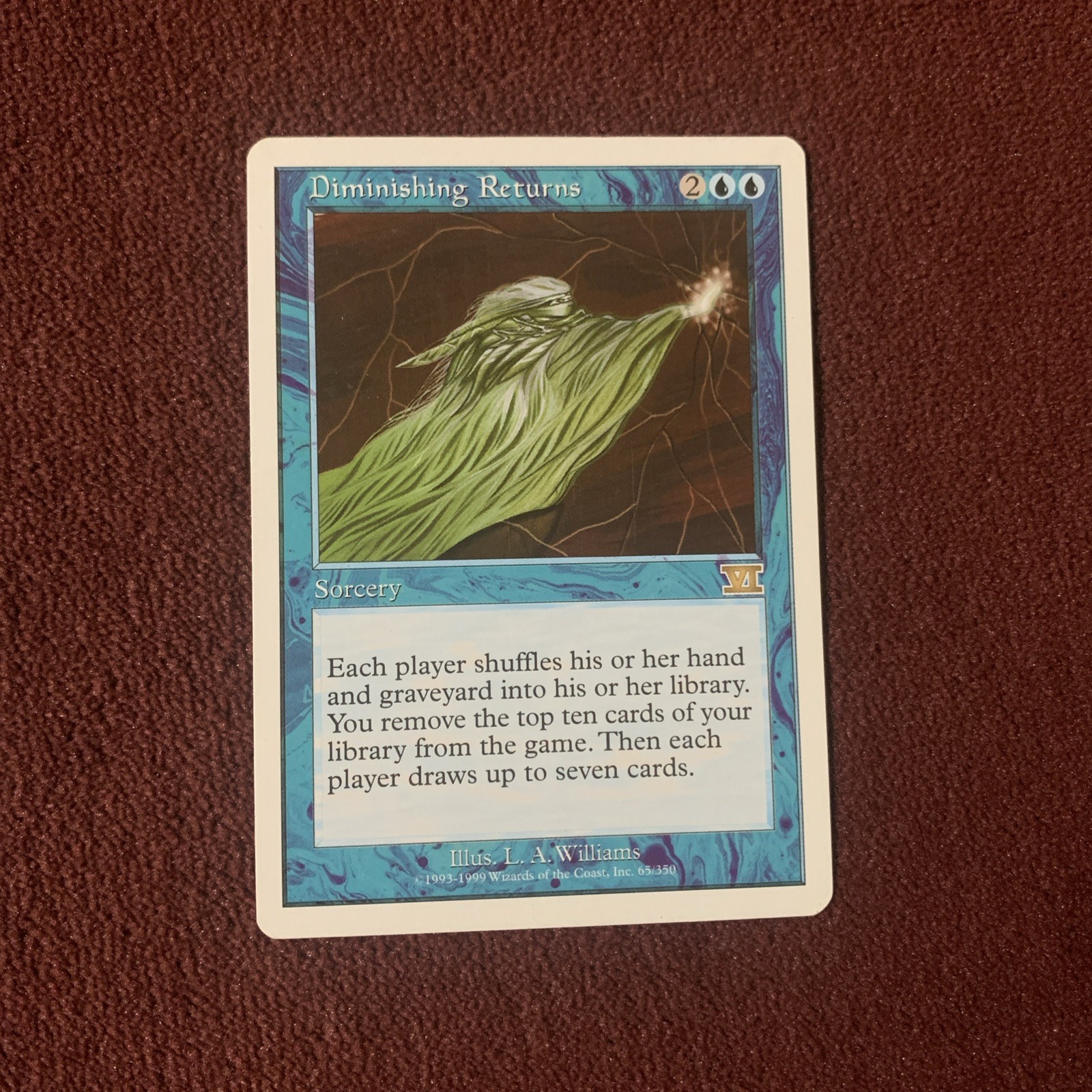 Diminishing Returns Classic MTG Core Set 6th Edition Regular Diminishing Returns Classic MTG Core Set 6th Edition Regular