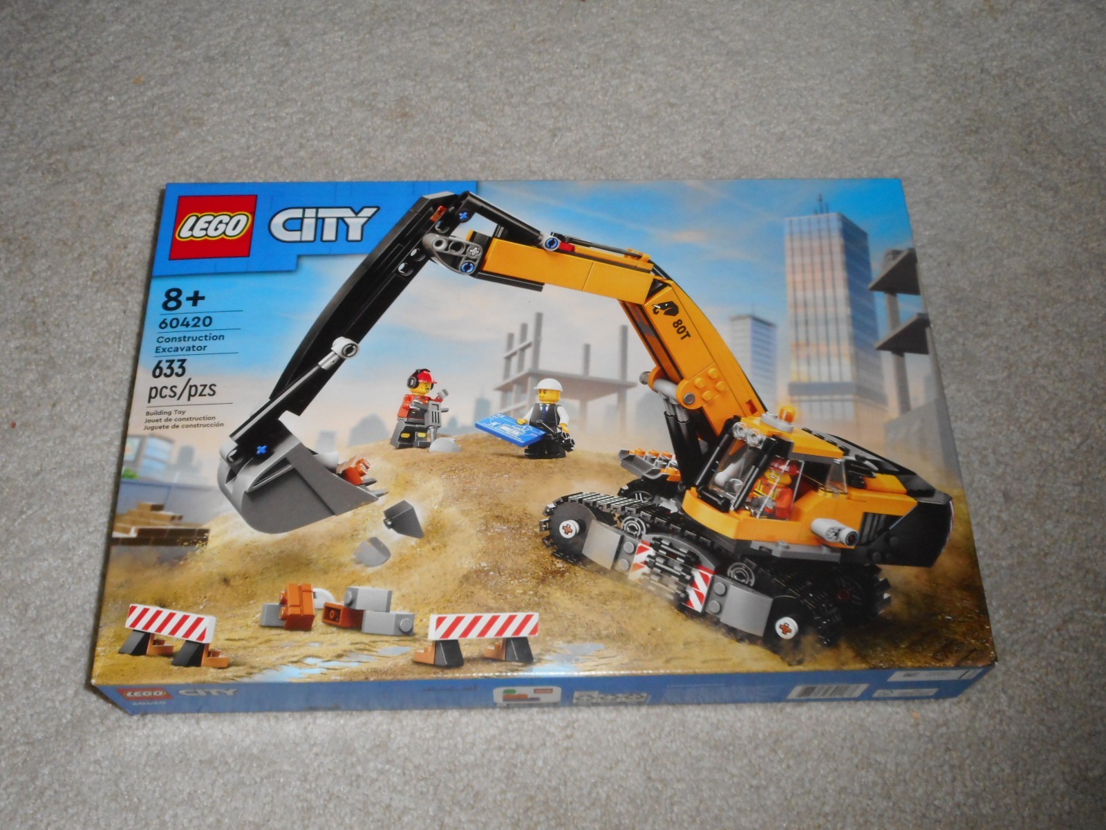 LEGO CITY CONSTRUCTION EXCAVATOR 60420...**SEALED**NEW**FREE SHIPPING** LEGO CITY CONSTRUCTION EXCAVATOR 60420...**SEALED**NEW**FREE SHIPPING**