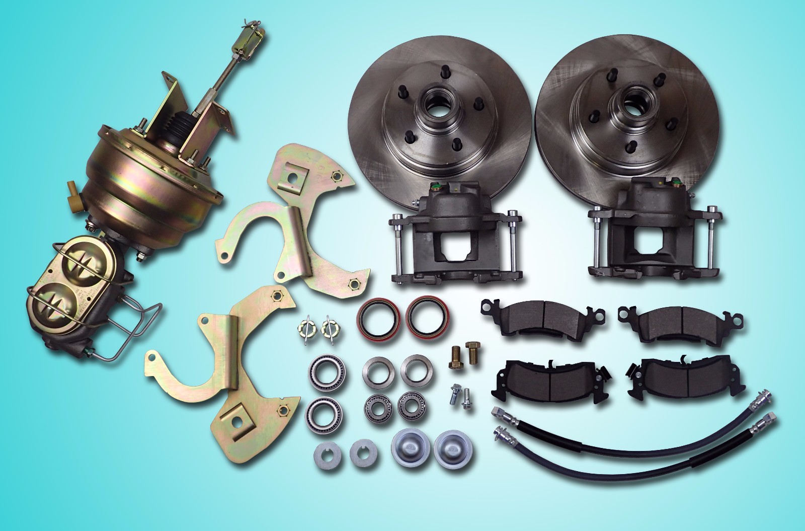 1959-1964 Pontiac power disc brake conversion Bonneville Chieftain Catalina 