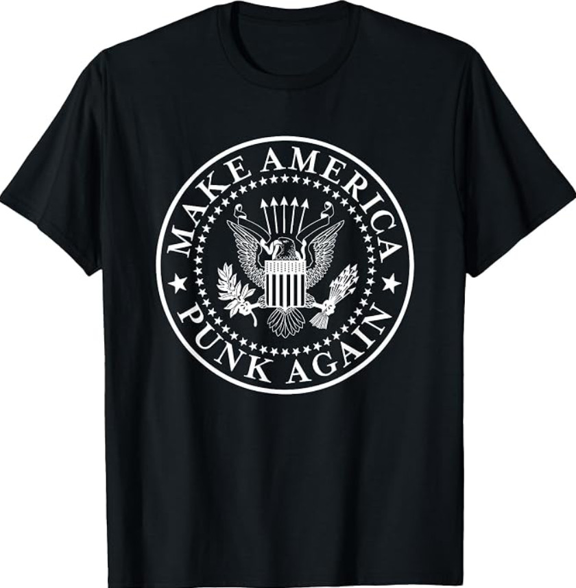 Make America Punk Again Vintage Punk Rock 80s T-Shirt Make America Punk Again Vintage Punk Rock 80s T-Shirt