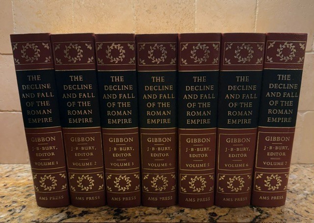 Decline And Fall Of The Roman Empire * Volumes 1-7 Edward Gibbon AMS Press Decline And Fall Of The Roman Empire * Volumes 1-7 Edward Gibbon AMS Press