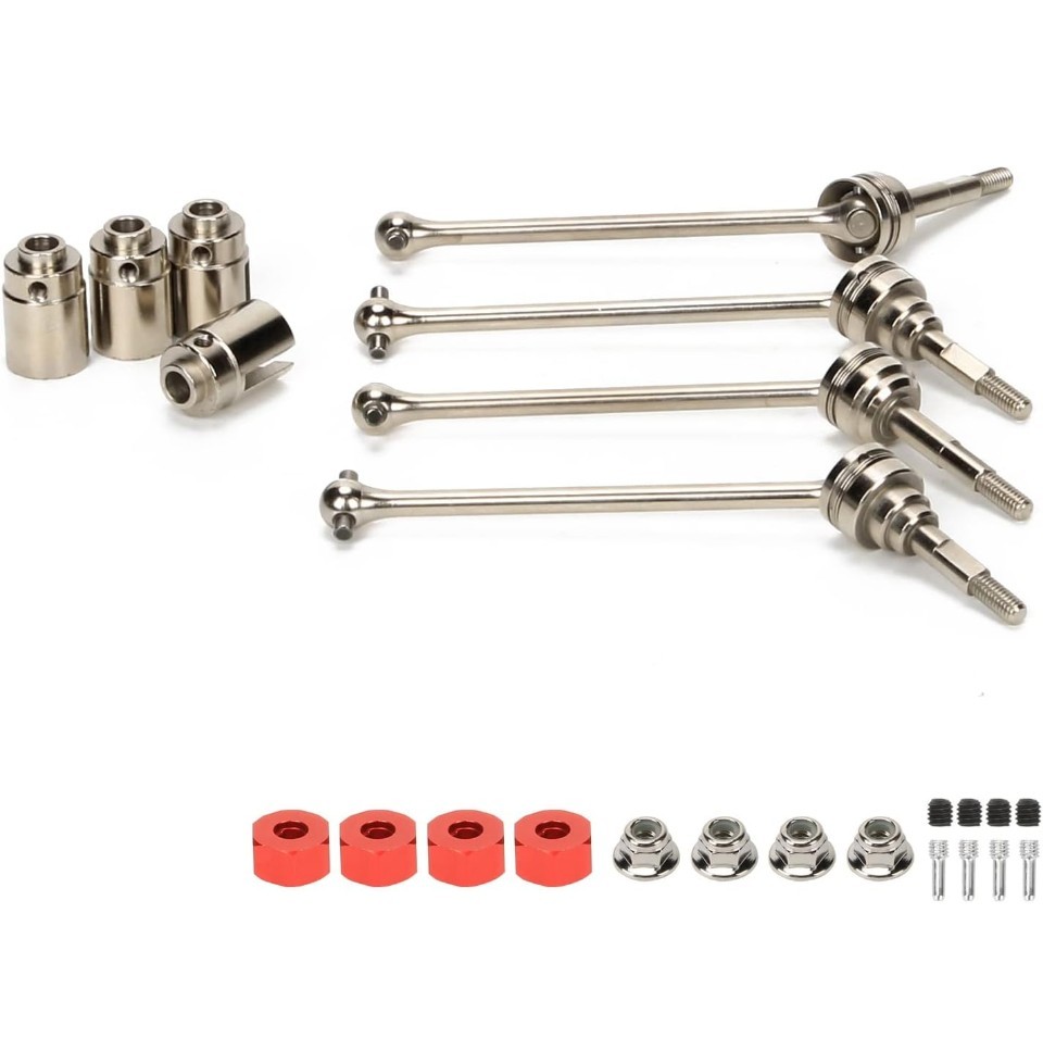 RCAWD CVD Drive Shafts 9052X Silver