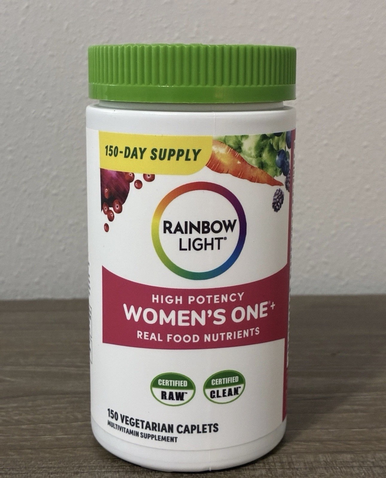 Rainbow Light Women’s One+ Multivitamin, 150 Vegetarian Caplets Rainbow Light Women’s One+ Multivitamin, 150 Vegetarian Caplets
