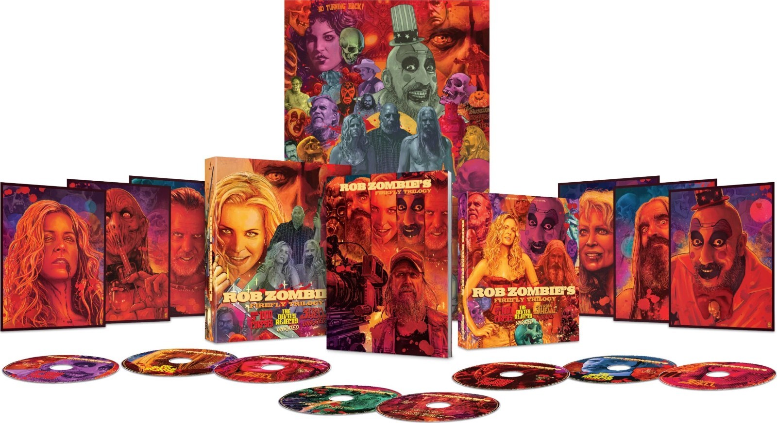 Rob Zombie's Firefly Trilogy Digipack (4K UHD+BD+Digital+Slipcase) Presale 10-13