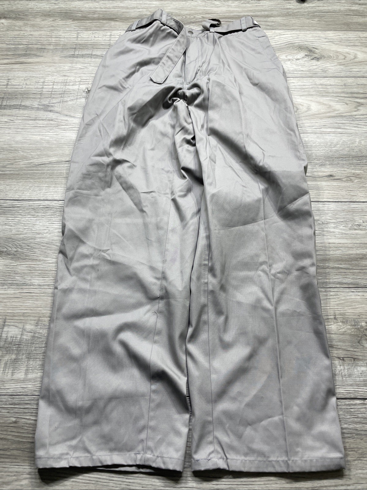 Vintage Deadstock Faded Glory Grey Pants Brand New 1990s Adjustable