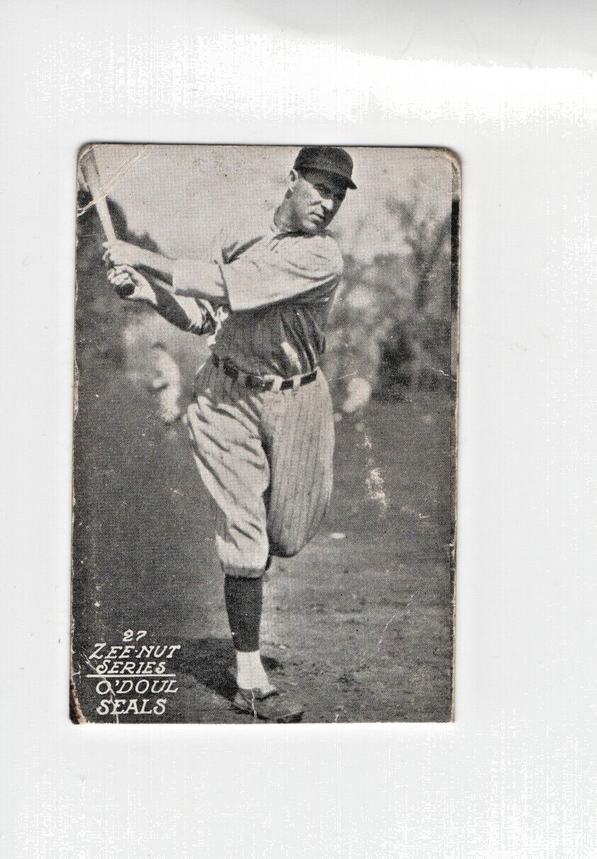 1927 Zee Nut Lefty O\'Doul Baseball Seals No Tab 1927 Zee Nut Lefty O\'Doul Baseball Seals No Tab