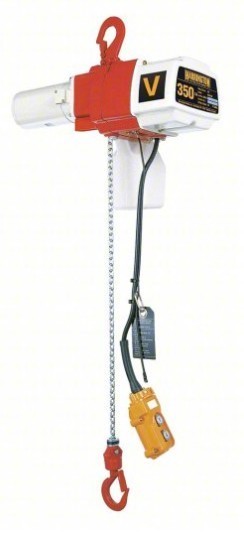 NEW HARRINGTON ED350V-10 Electric Chain Hoist,350 lb.,10 ft NEW HARRINGTON ED350V-10 Electric Chain Hoist,350 lb.,10 ft