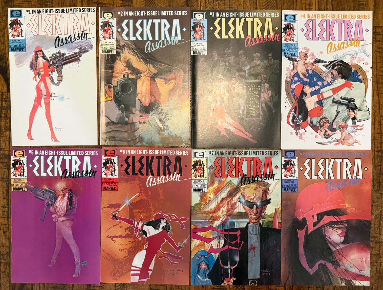 ELEKTRA: ASSASSIN Complete Series - 1986-1987 - Frank Miller/Bill Sienkiewicz ELEKTRA: ASSASSIN Complete Series - 1986-1987 - Frank Miller/Bill Sienkiewicz