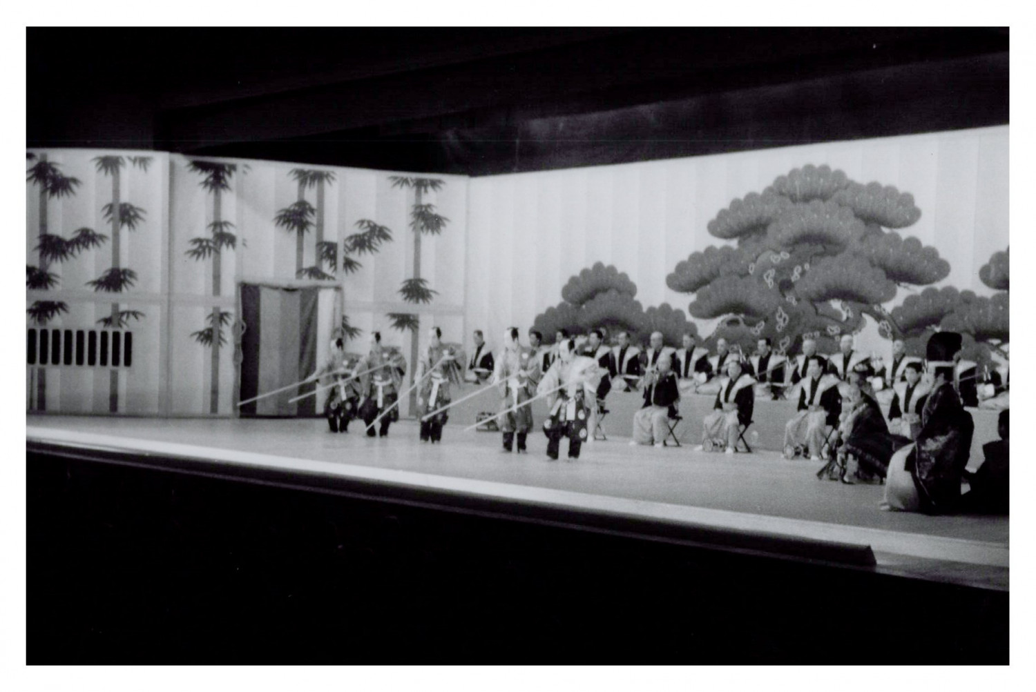 Japan, Tokyo, Kabuki-za Theatre, Funa Benkei, Rowers, Vintage Print, 19
