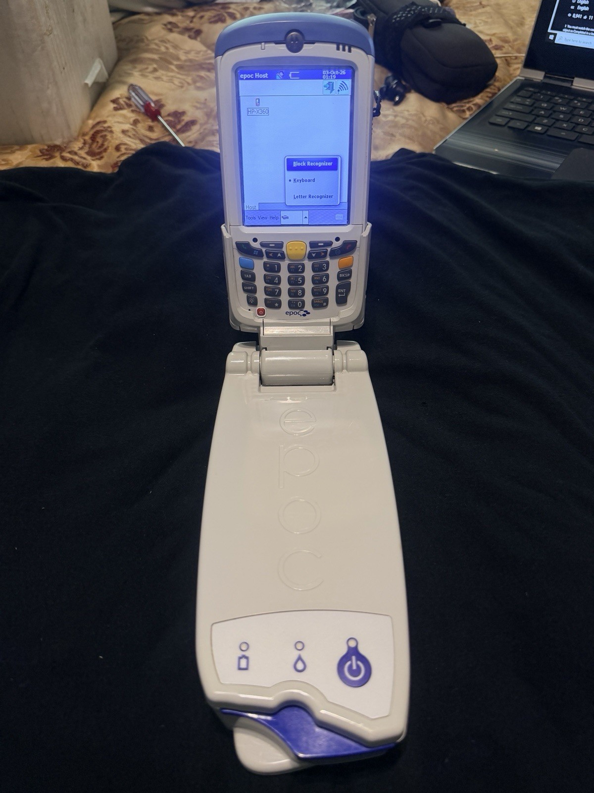 Newest Update 3.44.35a Epoc Host Blood Analysis + Reader Base Analyzer 2 Avail