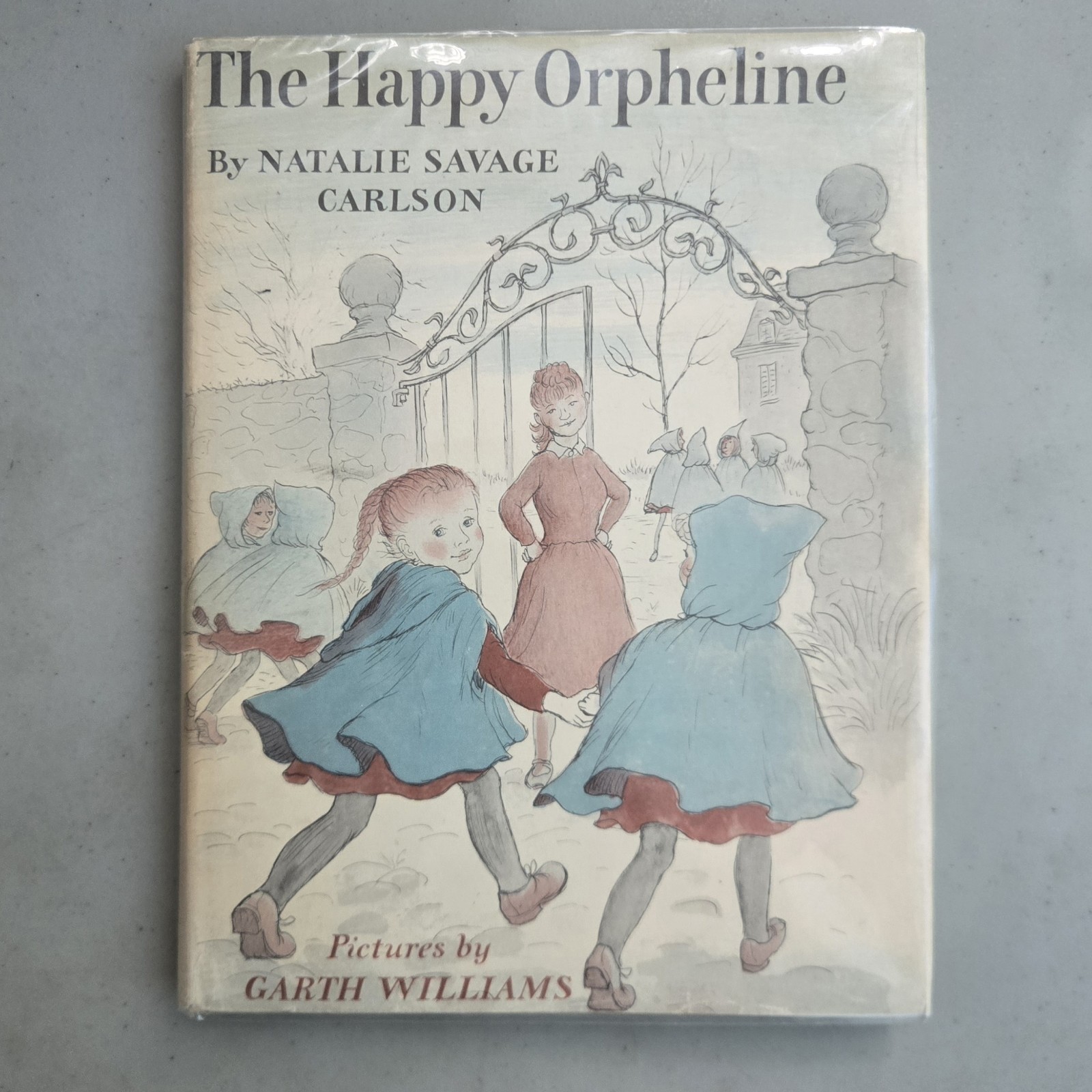 Vintage The Happy Orpheline Natalie Savage Carlson Garth Williams HCDJ 1st Ed