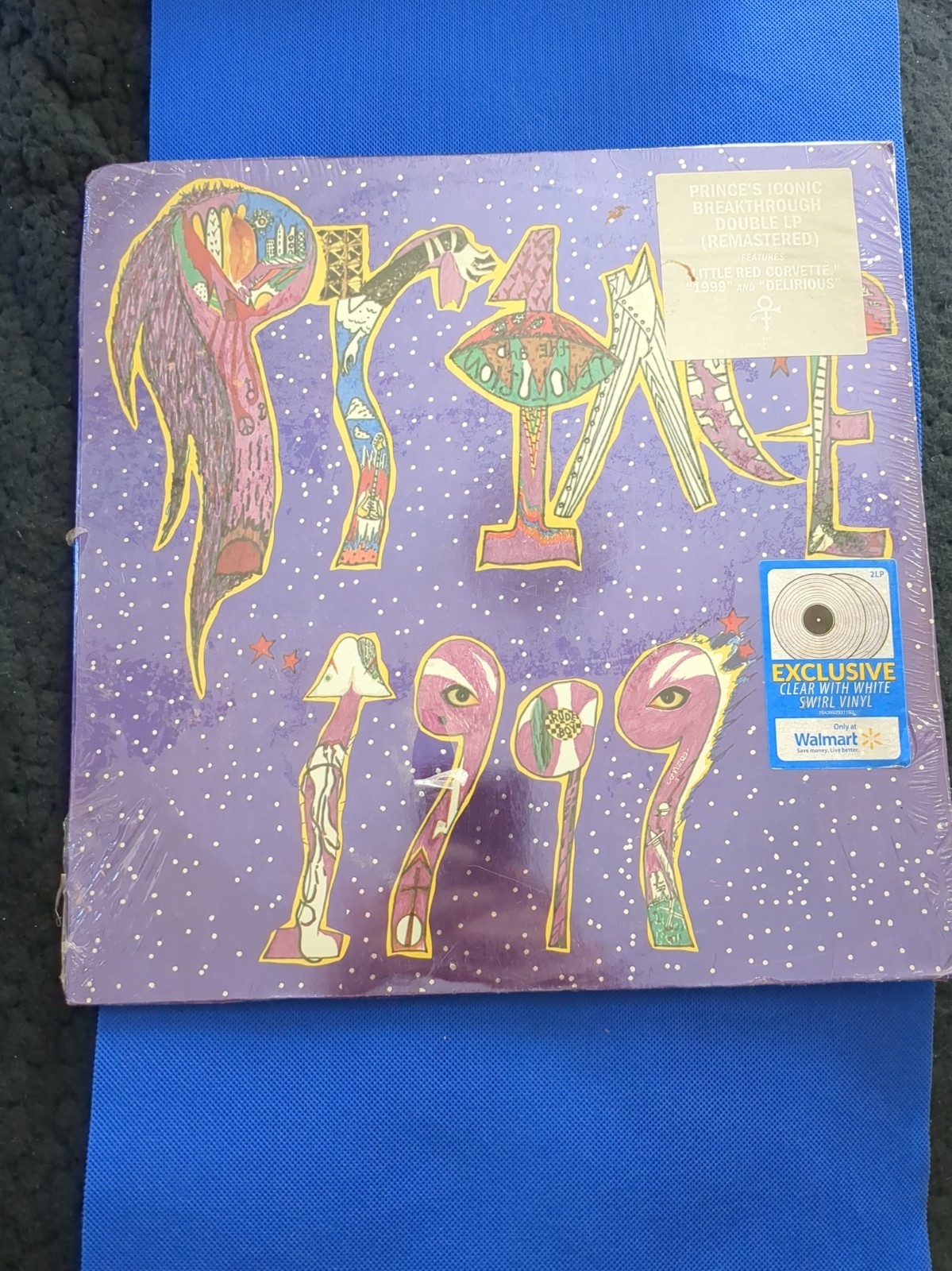 PRINCE - 1999 2x LP - Walmart Exclusive Vinyl White Swirl Record - Sealed PRINCE - 1999 2x LP - Walmart Exclusive Vinyl White Swirl Record - Sealed