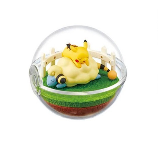 Pokémon Terrarium Collection 4 Mareep & Pikachu Figure Pokémon Terrarium Collection 4 Mareep & Pikachu Figure