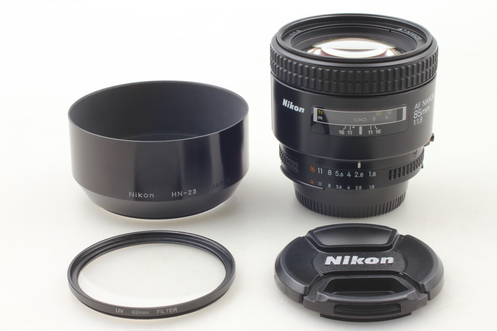 Tested [Near MINT w/ Hood] Nikon AF NIKKOR 85mm f/1.8 Portrait Lens From JAPAN