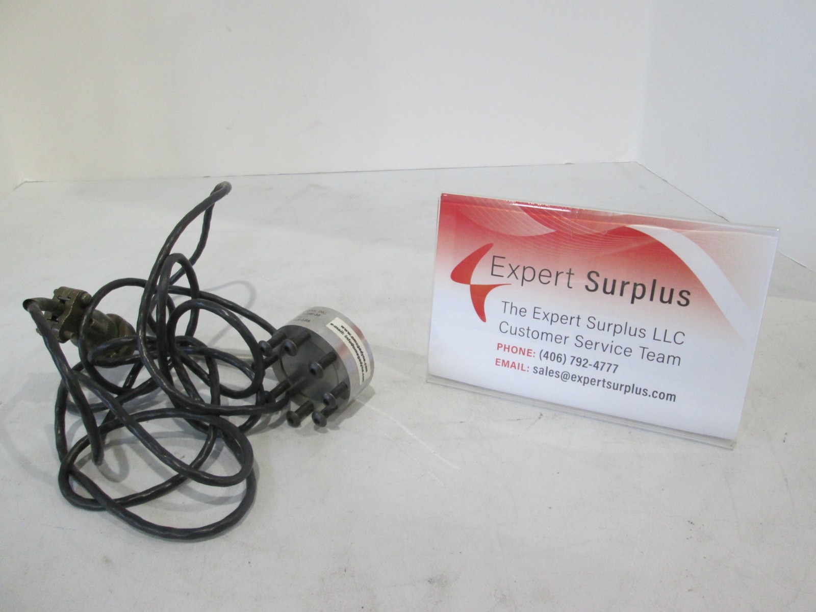 Omegadyne Inc., LC204-50, Range 0-50Lbs, Load Cell, Used Omegadyne Inc., LC204-50, Range 0-50Lbs, Load Cell, Used