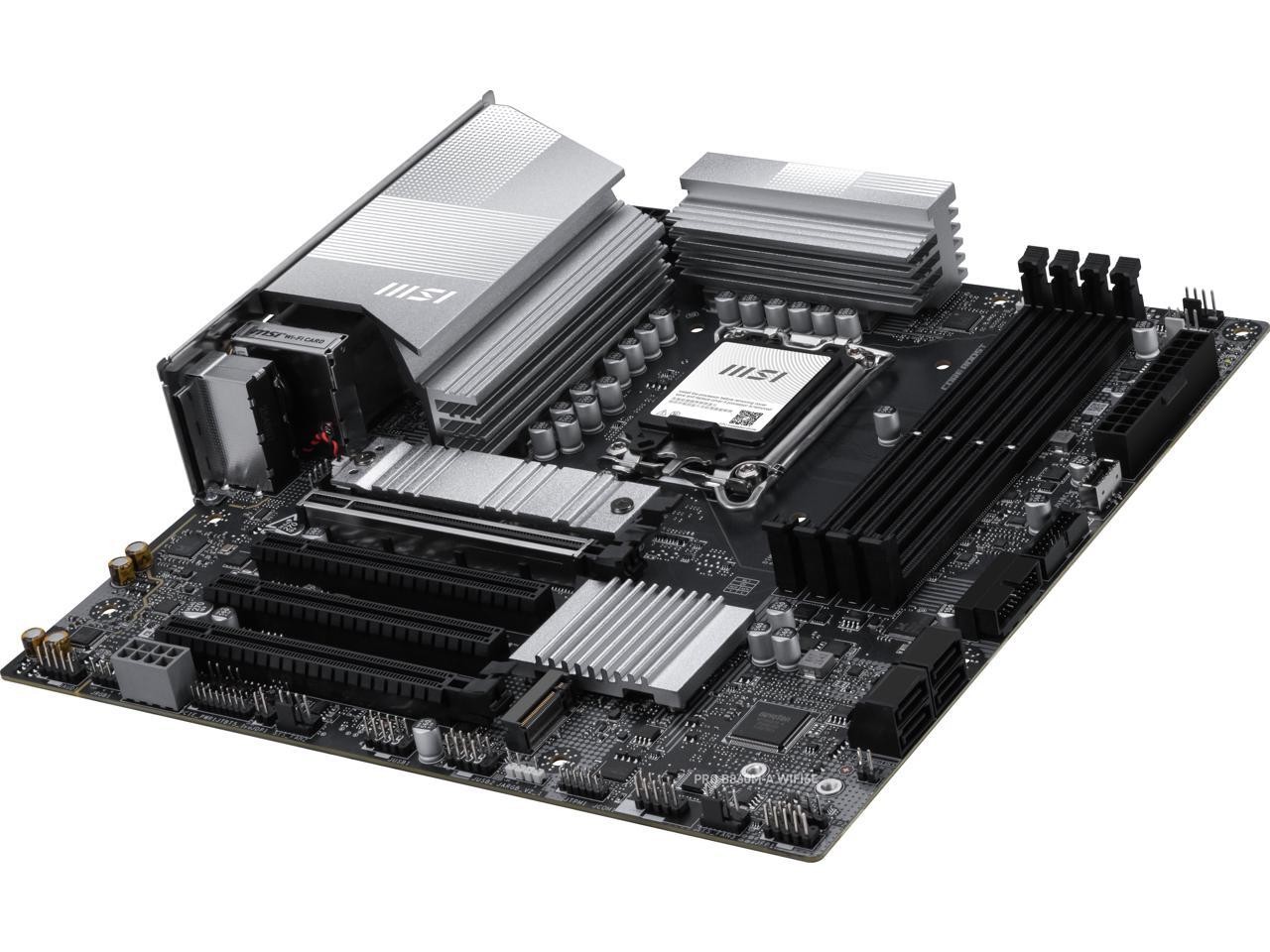 PRO B860M-A WIFI6E Motherboard, mATX - Supports Intel Core Ultra Processors MSI