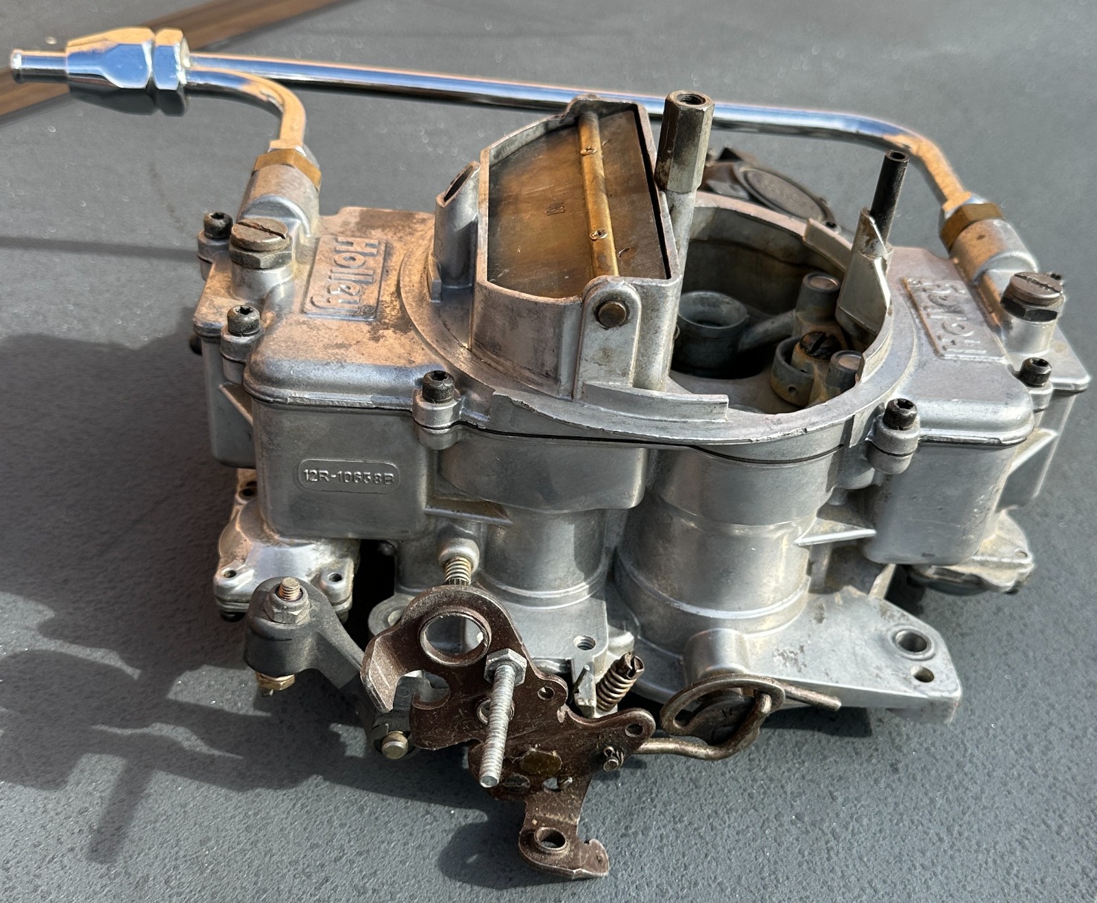 Vintage Used Holley  4-Barrel Carburetor  12R-10658B See Description 