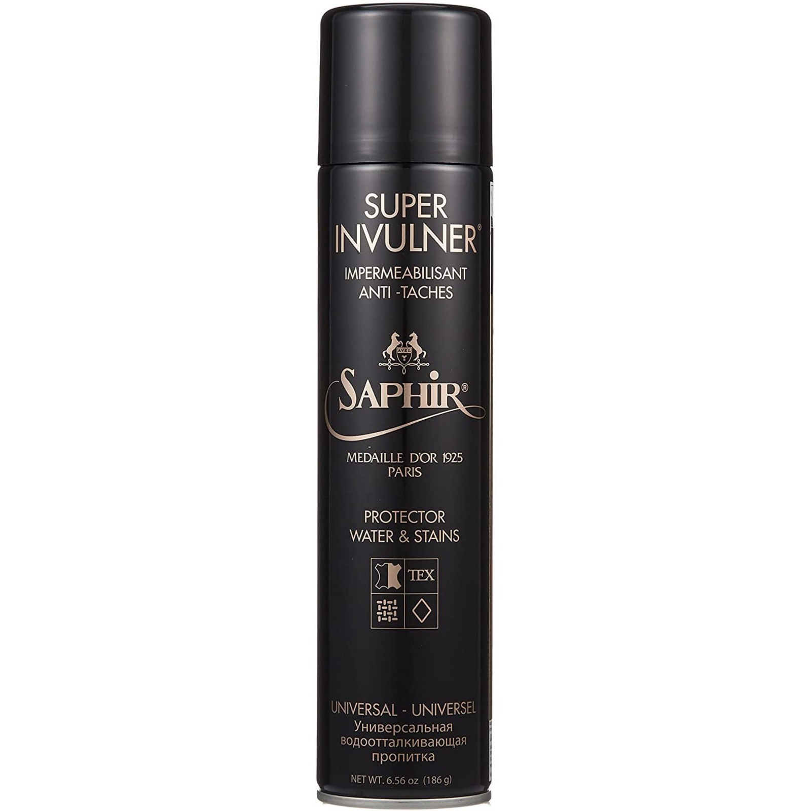 SAPHIR Medaille d’Or Super Invulner – Waterproof Spray for All 300ml, Neutral SAPHIR Medaille d’Or Super Invulner – Waterproof Spray for All 300ml, Neutral