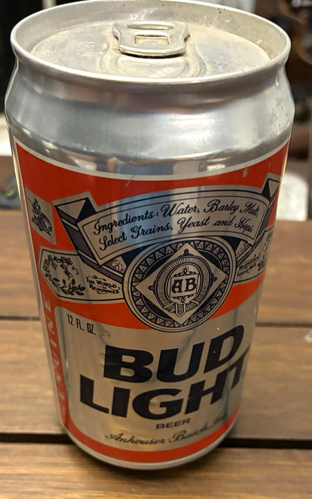 Vintage 1980’s “hidden stash” Bud Light can 