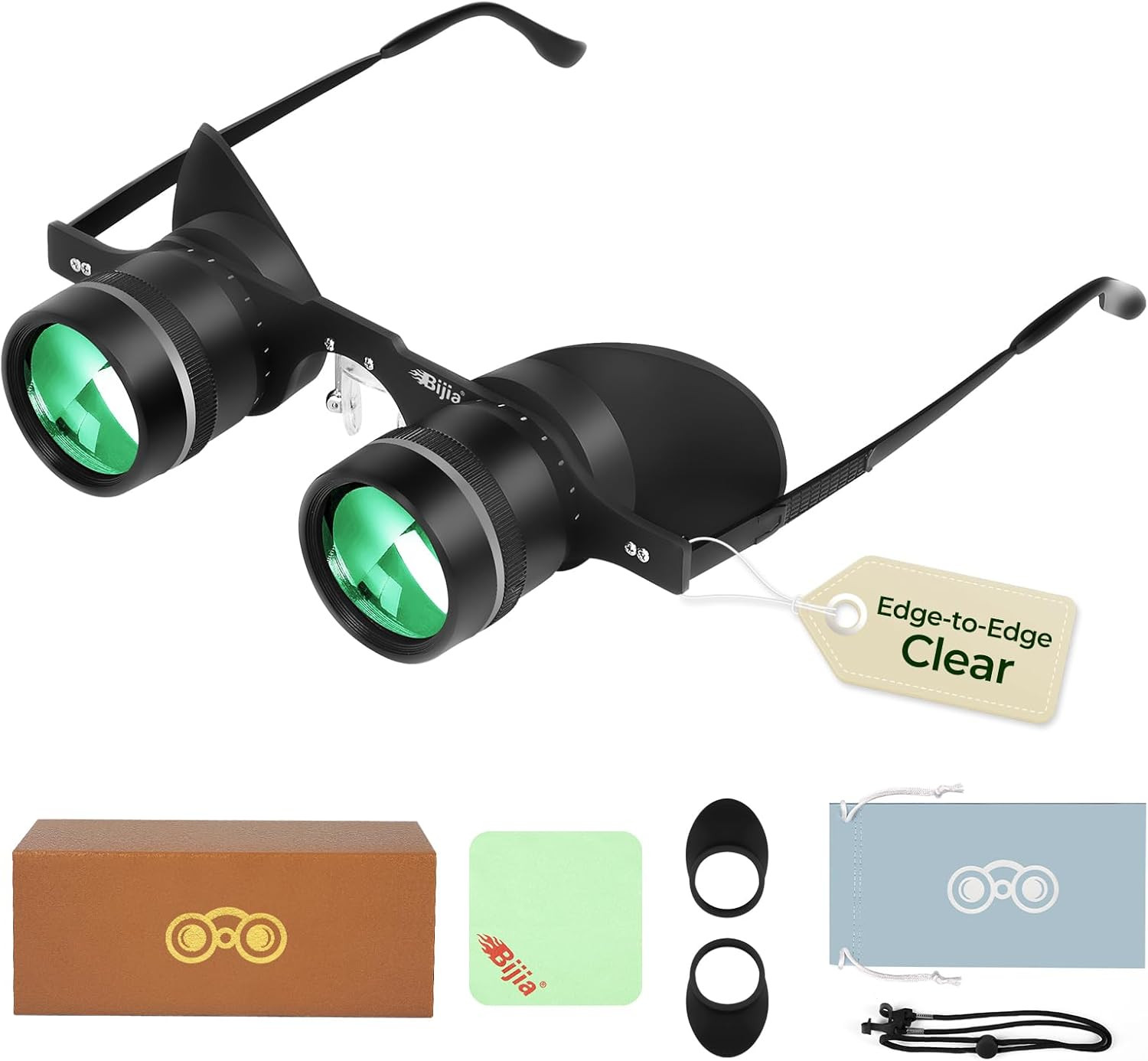 3X Hands-Free Binocular Opera Glasses, for Concerts, Theater, Opera, Sports Even