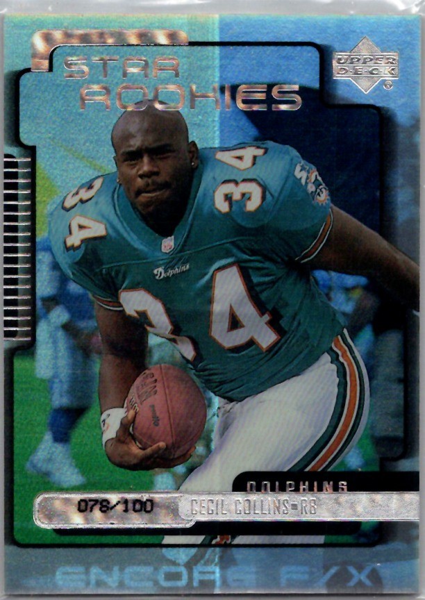 1999 Upper Deck Encore #217 Cecil Collins F/X #/100 1999 Upper Deck Encore #217 Cecil Collins F/X #/100