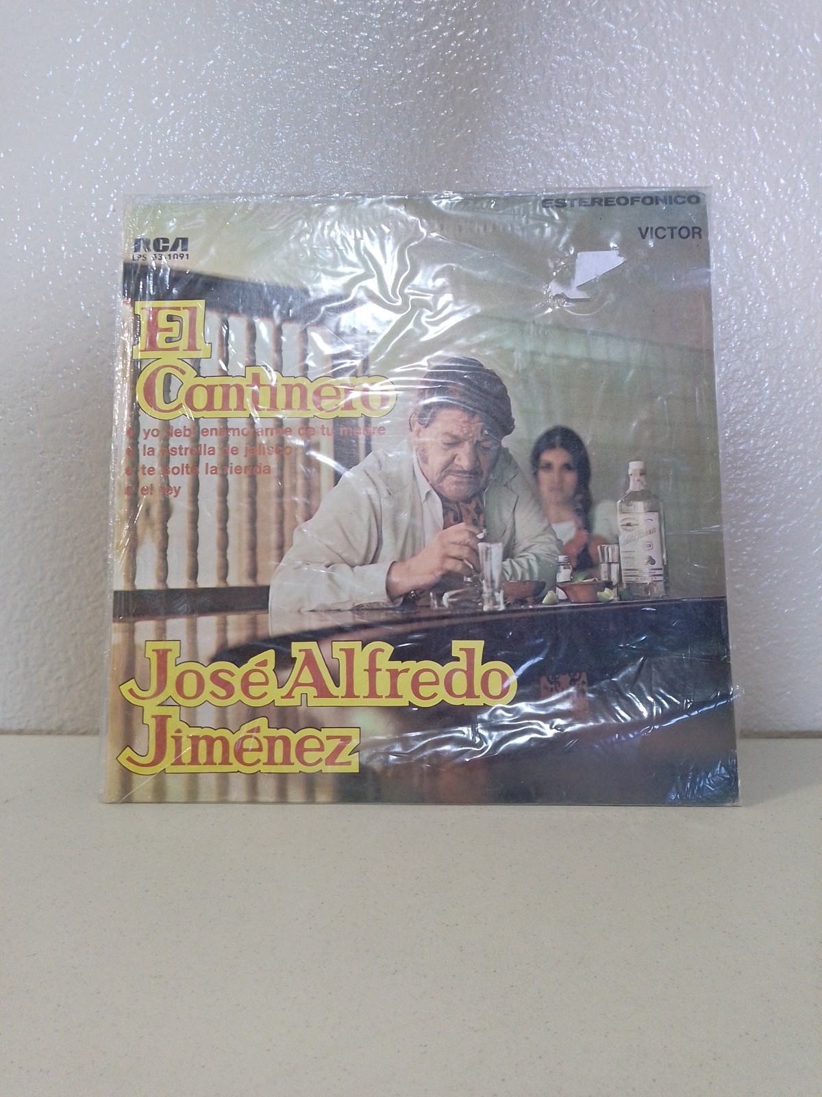 Vintage José Alfredo Jiménez – El Cantinero LP 1971 Arcano Records Ranchera