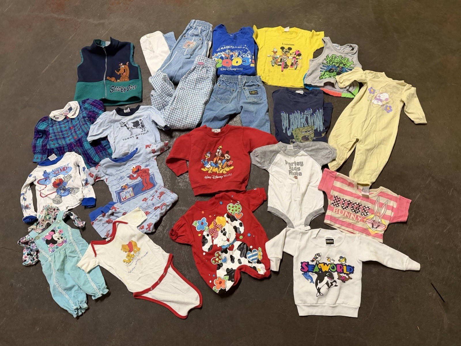 Vintage 90s Y2K Kids Clothes Wholesale Lot Disney Oshkosh Gymboree Surf 26 Piece Vintage 90s Y2K Kids Clothes Wholesale Lot Disney Oshkosh Gymboree Surf 26 Piece