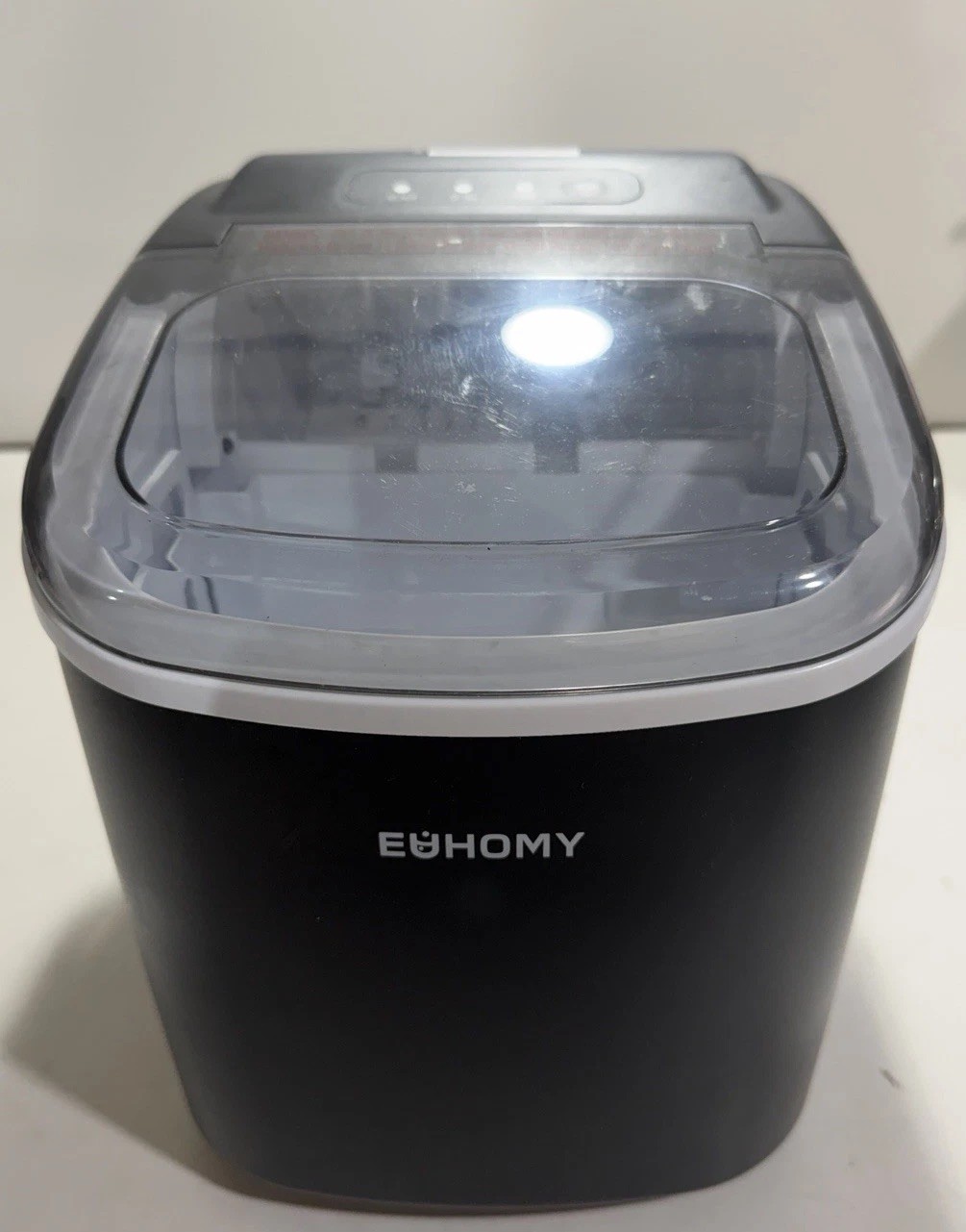 EUHOMY Countertop Ice Maker Machine with Handle IM-06D Bullet Ice 26lbs in 24Hrs EUHOMY Countertop Ice Maker Machine with Handle IM-06D Bullet Ice 26lbs in 24Hrs