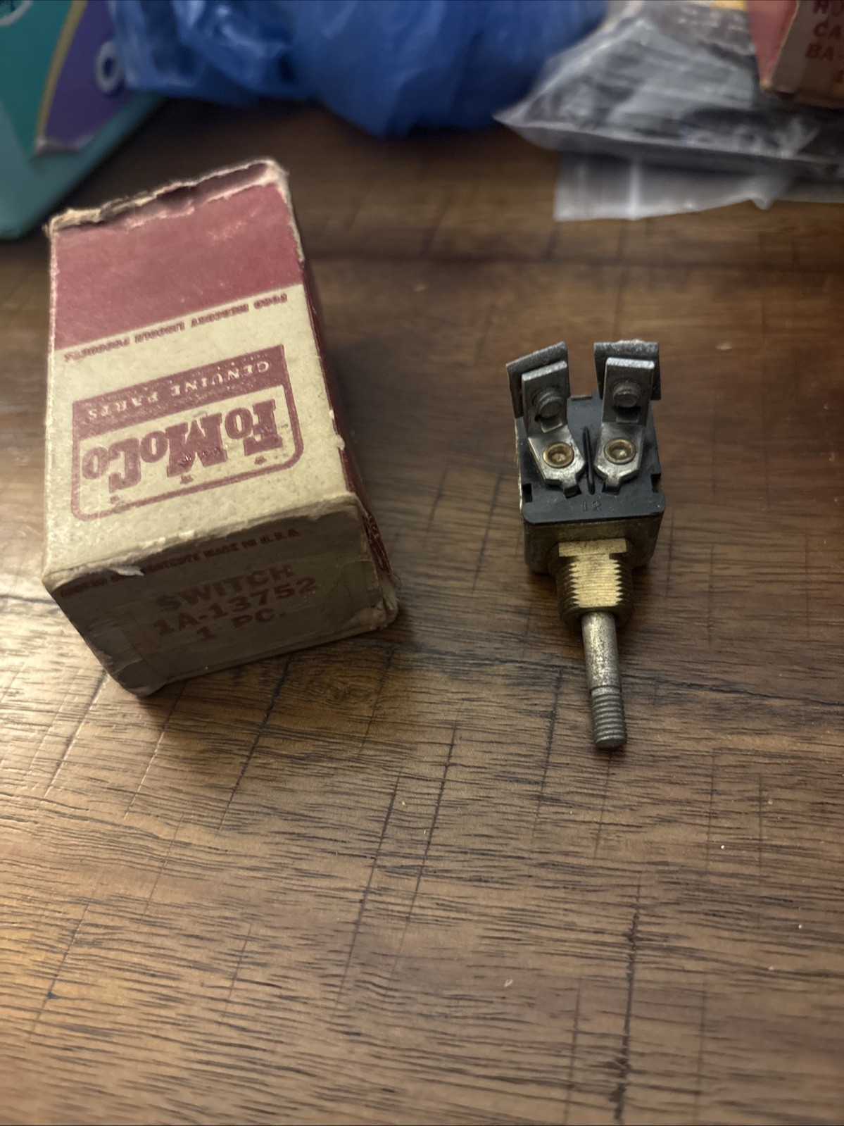 Ford Genuine NOS Dome Light Lamp Switch 1A-13752 Ford Genuine NOS Dome Light Lamp Switch 1A-13752