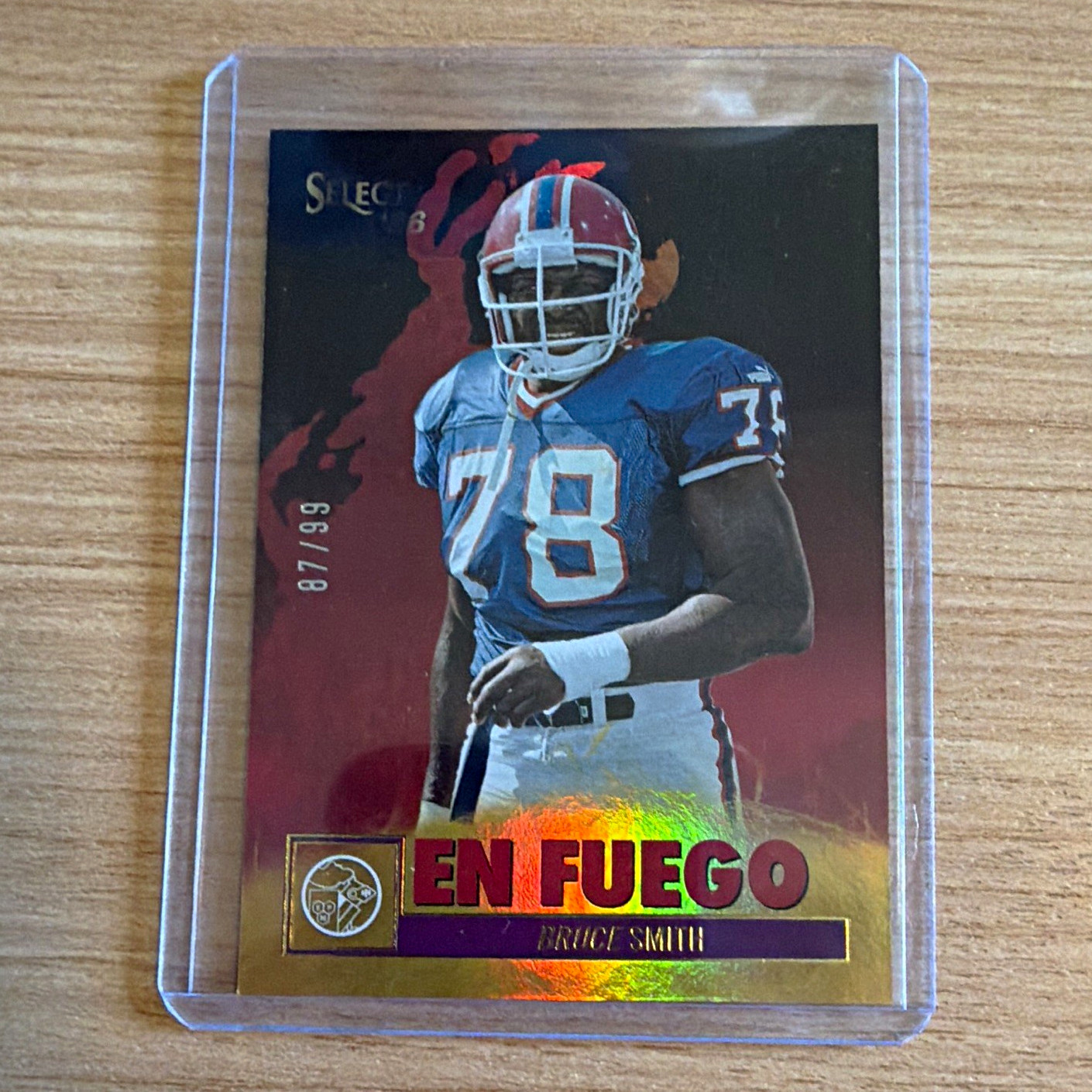 Panini 2026 Decades 90s Pop Culture En Fuego Bruce Smith Bills E-BS 87/99