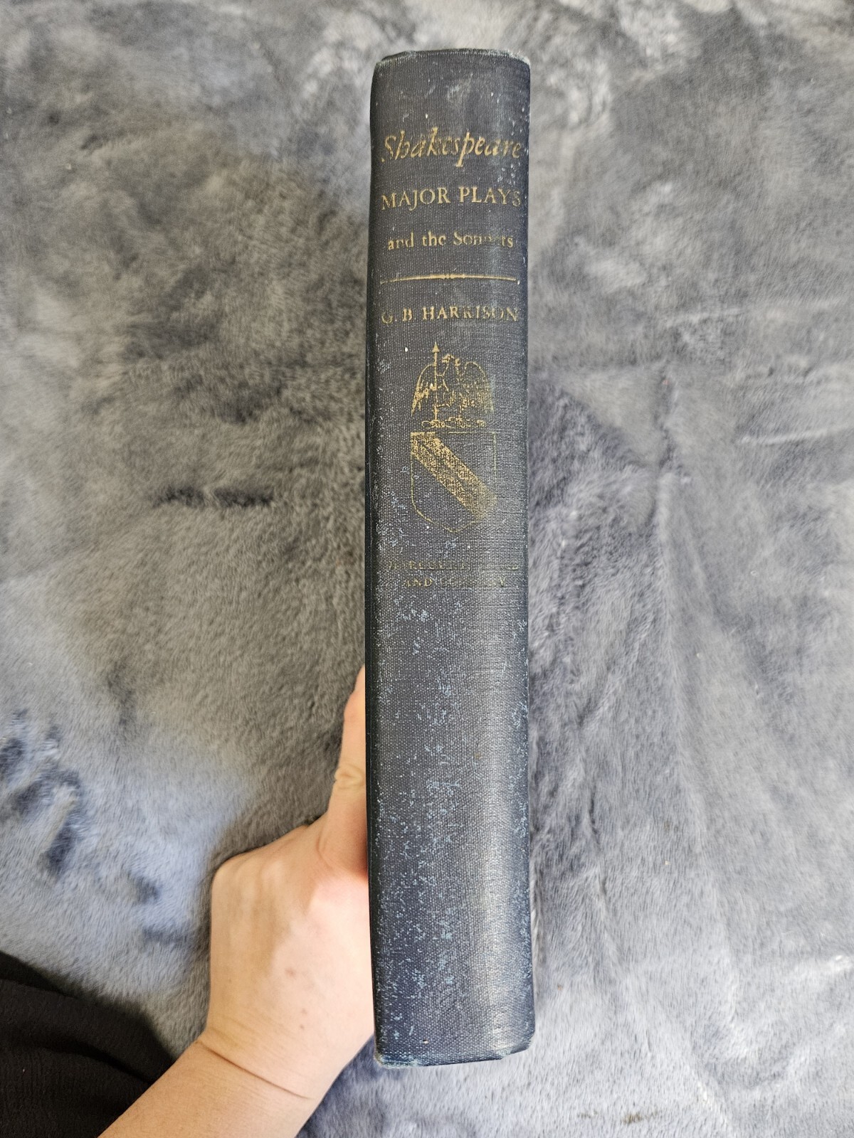 Vintage SHAKESPEARE MAJOR PLAYS AND THE SONNETS 1948 Antique blue hardcover Vintage SHAKESPEARE MAJOR PLAYS AND THE SONNETS 1948 Antique blue hardcover