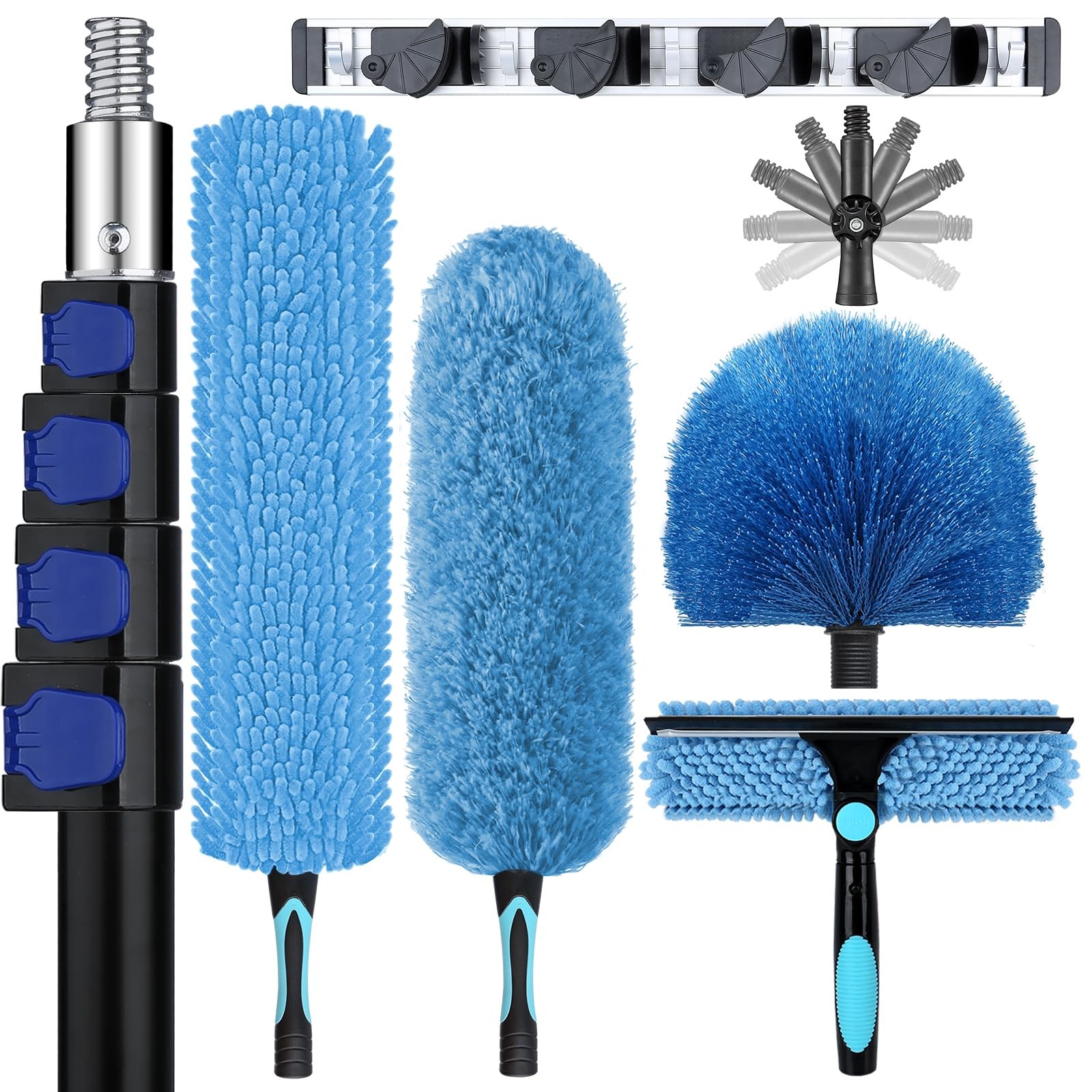 36FT High Ceiling Duster Kit with 5-30FT Extension Pole 36FT High Ceiling Duster Kit with 5-30FT Extension Pole