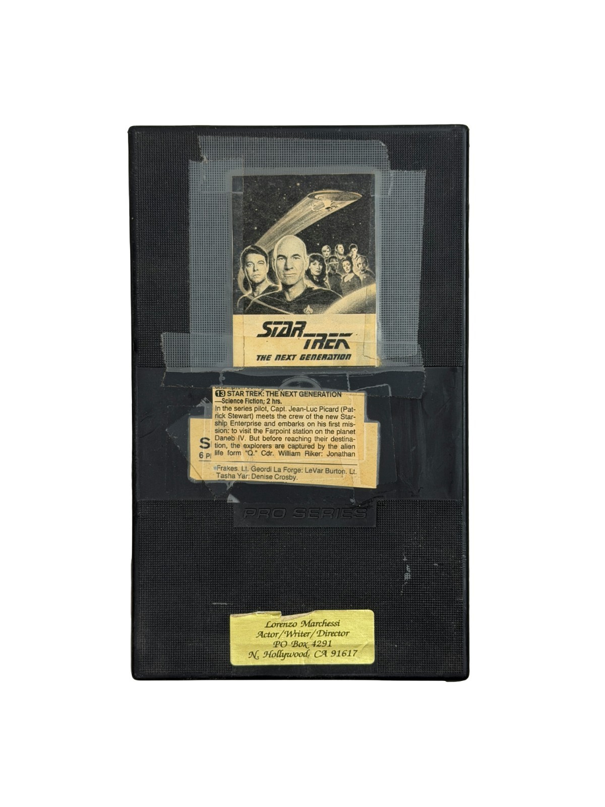 RARE TV Series Star Trek VHS Promo Production Demo Studio