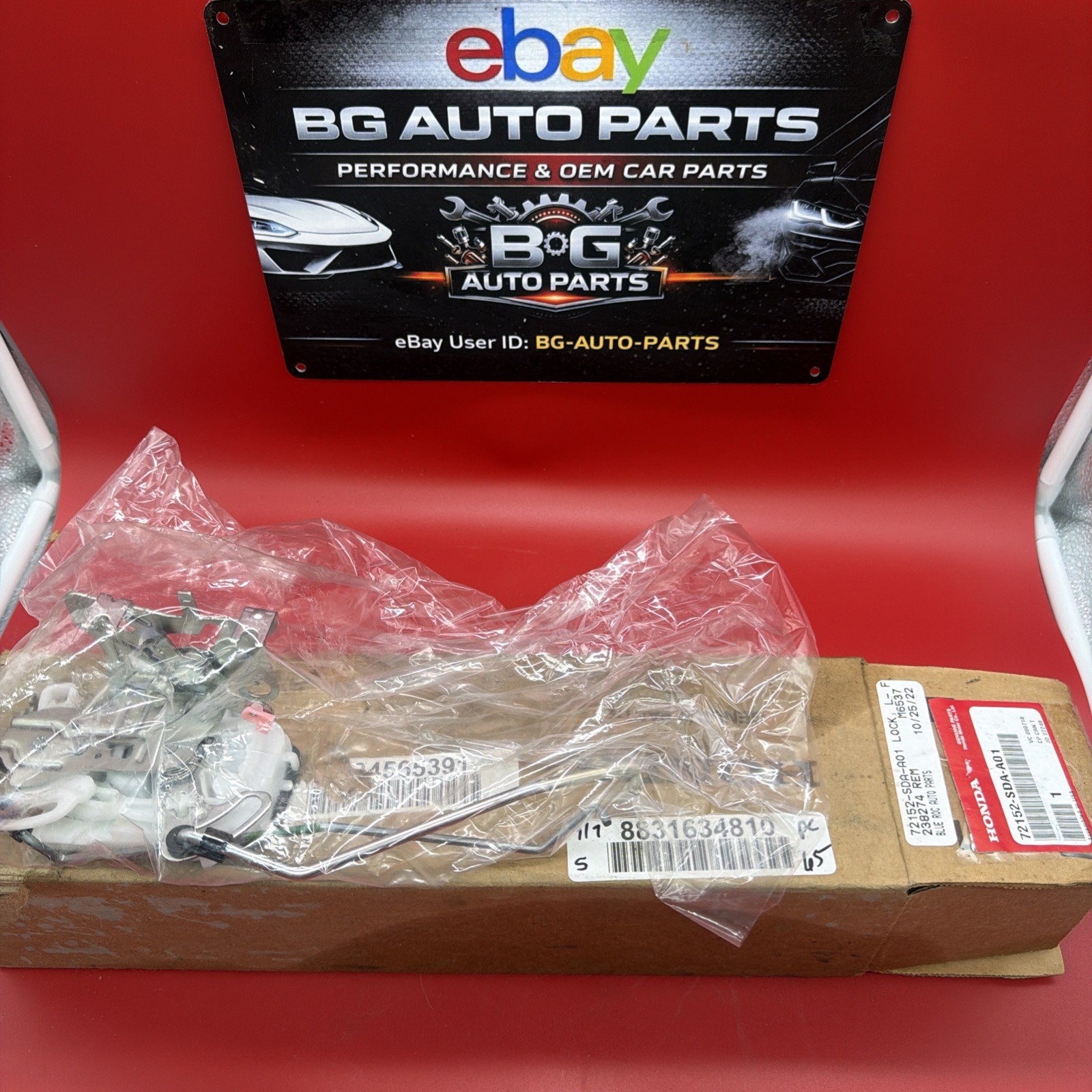2004-2007 HONDA ACCORD Door Lock Latch Actuator Front Left 72152-SDA-A01 OEM NEW