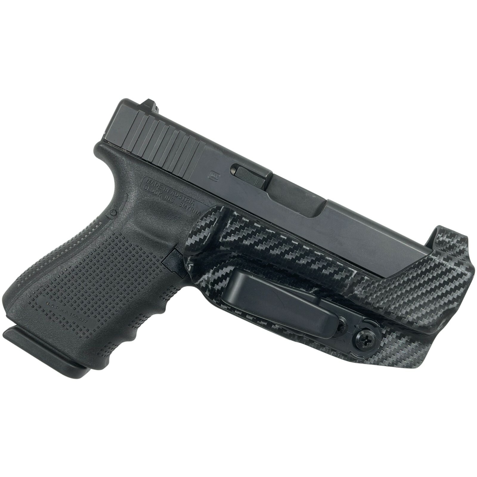 Black Scorpion Gear IWB Trigger Guard Tuckable Holster fits Glock 19, 23, 32
