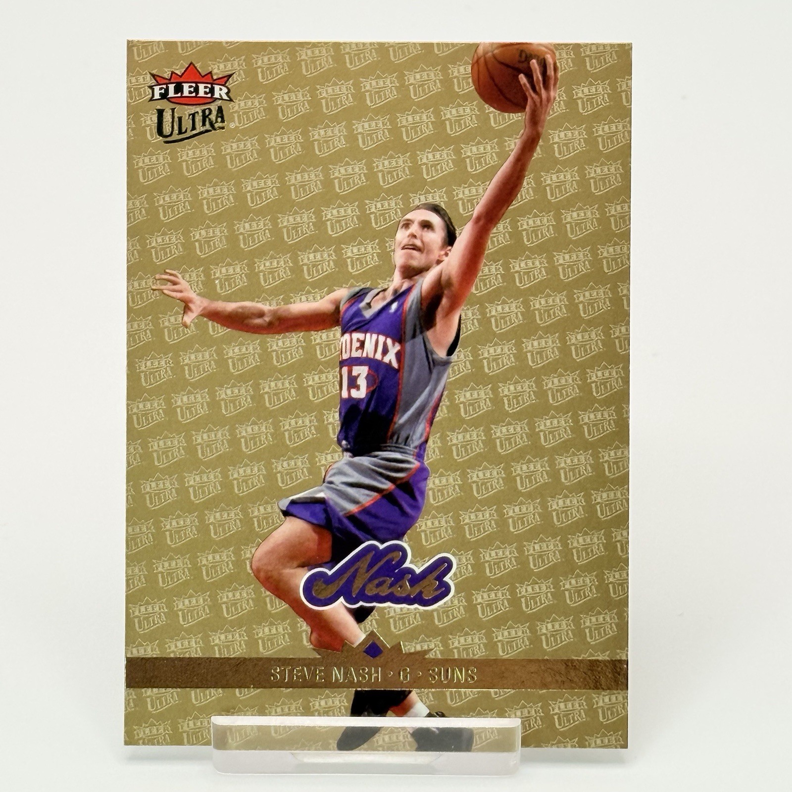 2006-07 Fleer Ultra Steve Nash #129 Gold Medallion 2006-07 Fleer Ultra Steve Nash #129 Gold Medallion