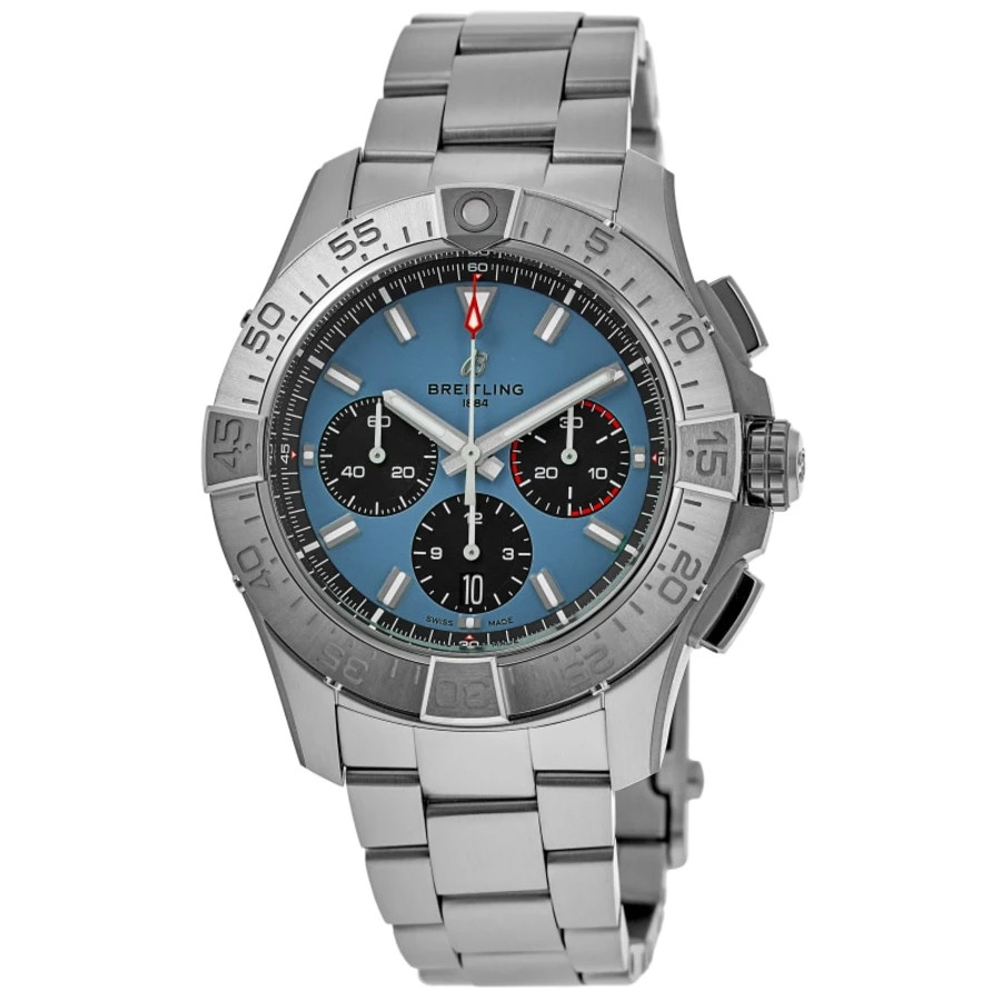 New Breitling Avenger B01 Chronograph 44 Blue Dial Men\'s Watch AB0147101C1A1